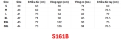 (Doubl) Áo Nam Dài Tay (S161B) - Đen + Size
