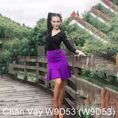 (WJJDance) Chân Váy W9D53 (W9D53) - Tím + Size
