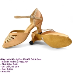 Giày Latin Nữ JigFoo 270902 Gót 6.5cm (270902J6P) - Da