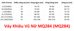 (EnuoDance) Váy Khiêu Vũ Nữ MQ284 (MQ284) - Tím + Size