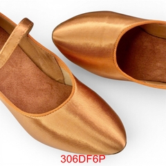 Giày Standard Nữ DF Dance 306 Gót 6.5cm (306DF6P) - Nâu Da Bò