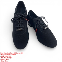 Giày Standard Nam BD Dance 309 (309BD) - Vải + Size