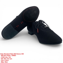 Giày Standard Nam BD Dance 309 (309BD) - Vải + Size