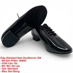 Giày Standard Nam SoulDancer 309 (309SD) - Đen Bóng
