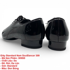 Giày Standard Nam SoulDancer 309 (309SD) - Đen Bóng