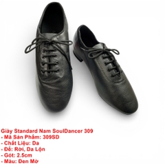 Giày Standard Nam SoulDancer 309 (309SD) - Đen Mờ