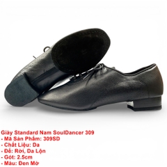 Giày Standard Nam SoulDancer 309 (309SD) - Đen Mờ