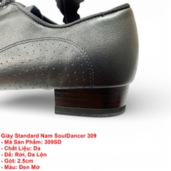 Giày Standard Nam SoulDancer 309 (309SD) - Đen Mờ