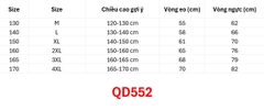 (TSDancer) Váy Standard Bé Gái (QD552) - Xanh + Size