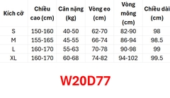 Quần Nữ WJJDance (W20D77) - Đen + Size