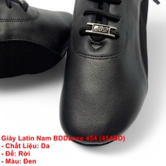 Giày Latin Nam BDDance 454 (454BD) - Đen Mờ