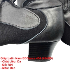 Giày Latin Nam BDDance 454 (454BD) - Đen Mờ