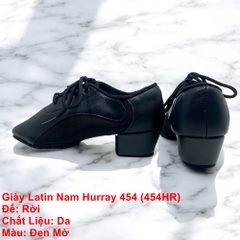 Giày Latin Nam Hurray 454 (454HR) - Đen