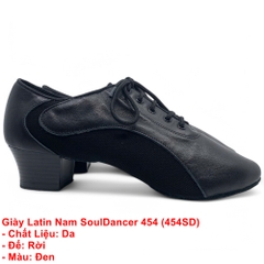 Giày Latin Nam SoulDancer 454 (454SD) - Đen.
