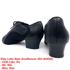 Giày Latin Nam SoulDancer 454 (454SD) - Đen.