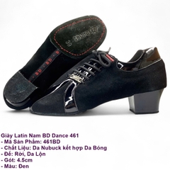 Giày Latin Nam BD Dance 461 (461BD) - Bóng + Size