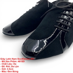 Giày Latin Nam SoulDancer 461 (461SD) - Đen Bóng