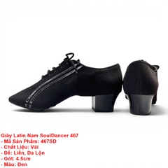 Giày Latin Nam SoulDancer 467 (467SD) - Vải