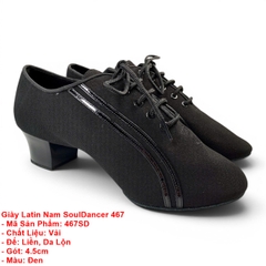 Giày Latin Nam SoulDancer 467 (467SD) - Vải