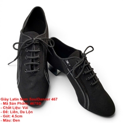 Giày Latin Nam SoulDancer 467 (467SD) - Vải