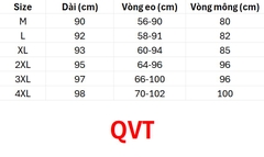 (QVT) Quần Váy Tập Nữ - Đen + Size