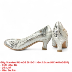 Giày Standard Nữ ADS 5013-011 Gót 5.5cm (5013-011ADS5P) - Da Rắn