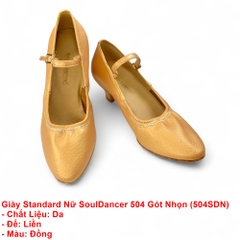 Giày Standard Nữ SoulDancer 504 Gót Nhọn (504SDN) - Da.