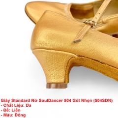 Giày Standard Nữ SoulDancer 504 Gót Nhọn (504SDN) - Da.