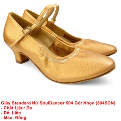 Giày Standard Nữ SoulDancer 504 Gót Nhọn (504SDN) - Da.