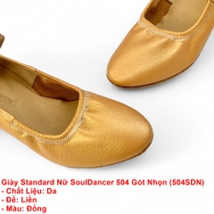 Giày Standard Nữ SoulDancer 504 Gót Nhọn (504SDN) - Da.
