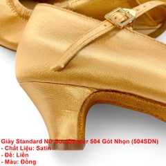 Giày Standard Nữ SoulDancer 504 Gót Nhọn (504SDN) - Satin