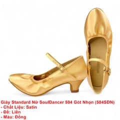 Giày Standard Nữ SoulDancer 504 Gót Nhọn (504SDN) - Satin