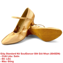 Giày Standard Nữ SoulDancer 504 Gót Nhọn (504SDN) - Satin