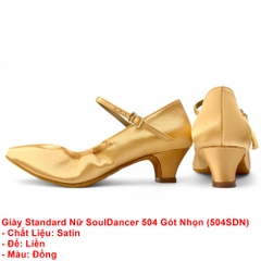 Giày Standard Nữ SoulDancer 504 Gót Nhọn (504SDN) - Satin