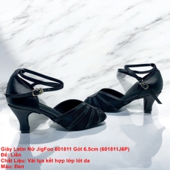 Giày Latin Nữ JigFoo 601811 Gót 6.5cm (601811J6P) - Đen