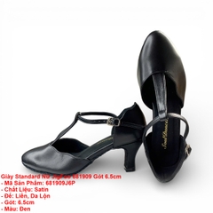 Giày Standard Nữ JigFoo 681909 Gót 6.5cm (681909J6P) - Đen