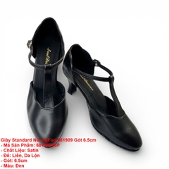 Giày Standard Nữ JigFoo 681909 Gót 6.5cm (681909J6P) - Đen