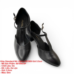 Giày Standard Nữ JigFoo 681909 Gót 5.5cm (681909J5P) - Đen
