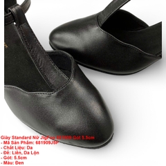 Giày Standard Nữ JigFoo 681909 Gót 5.5cm (681909J5P) - Đen