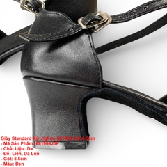 Giày Standard Nữ JigFoo 681909 Gót 5.5cm (681909J5P) - Đen