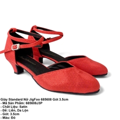 Giày Standard Nữ JigFoo 685608 Gót 3.5cm (685608J3P) - Đỏ