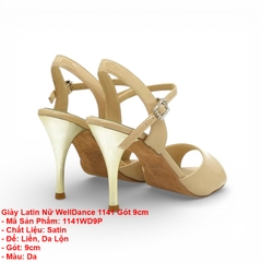 Giày Latin Nữ WellDance 1141 Gót 9cm (1141WD9P) - Da