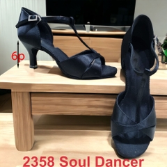 Giày Latin Nữ SoulDancer 2358 Gót 6.5cm (2358SD6P) - Đen