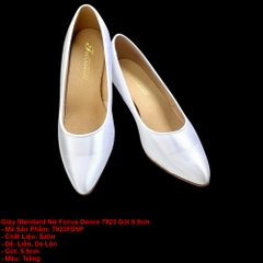 Giày Standard Nữ Focus Dance 7923 Gót 5.5cm (7923FD5P) - Trắng