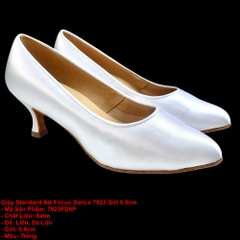 Giày Standard Nữ Focus Dance 7923 Gót 5.5cm (7923FD5P) - Trắng