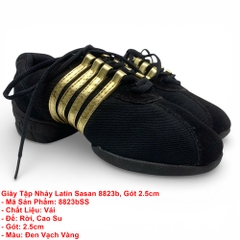 Giày Tập Nhảy Latin, Sasan 8823b (8823bSS) - Vàng
