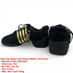 Giày Tập Nhảy Latin, Sasan 8823b (8823bSS) - Vàng