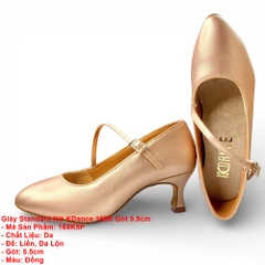 Giày Standard Nữ KDance 168K Gót 5.5cm (168K5P) - Đồng