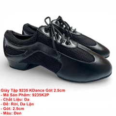 Giày Tập 9235 KDance Gót 2.0cm (9235K2P) - Đen