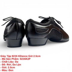 Giày Tập 9235 KDance Gót 2.0cm (9235K2P) - Đen